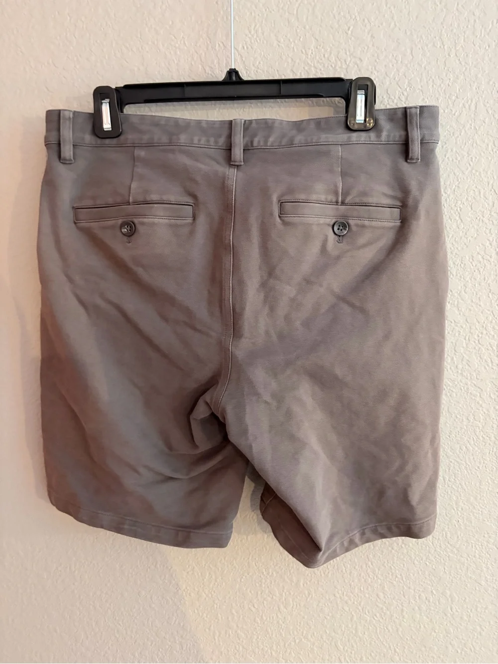 True Classic Men's Casual Chino Shorts - Gray